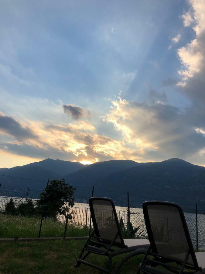Como Lake View House Lezzeno Luaran gambar